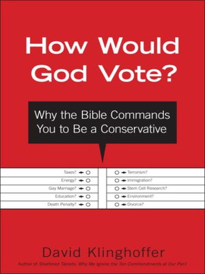 cover image of How Would God Vote?